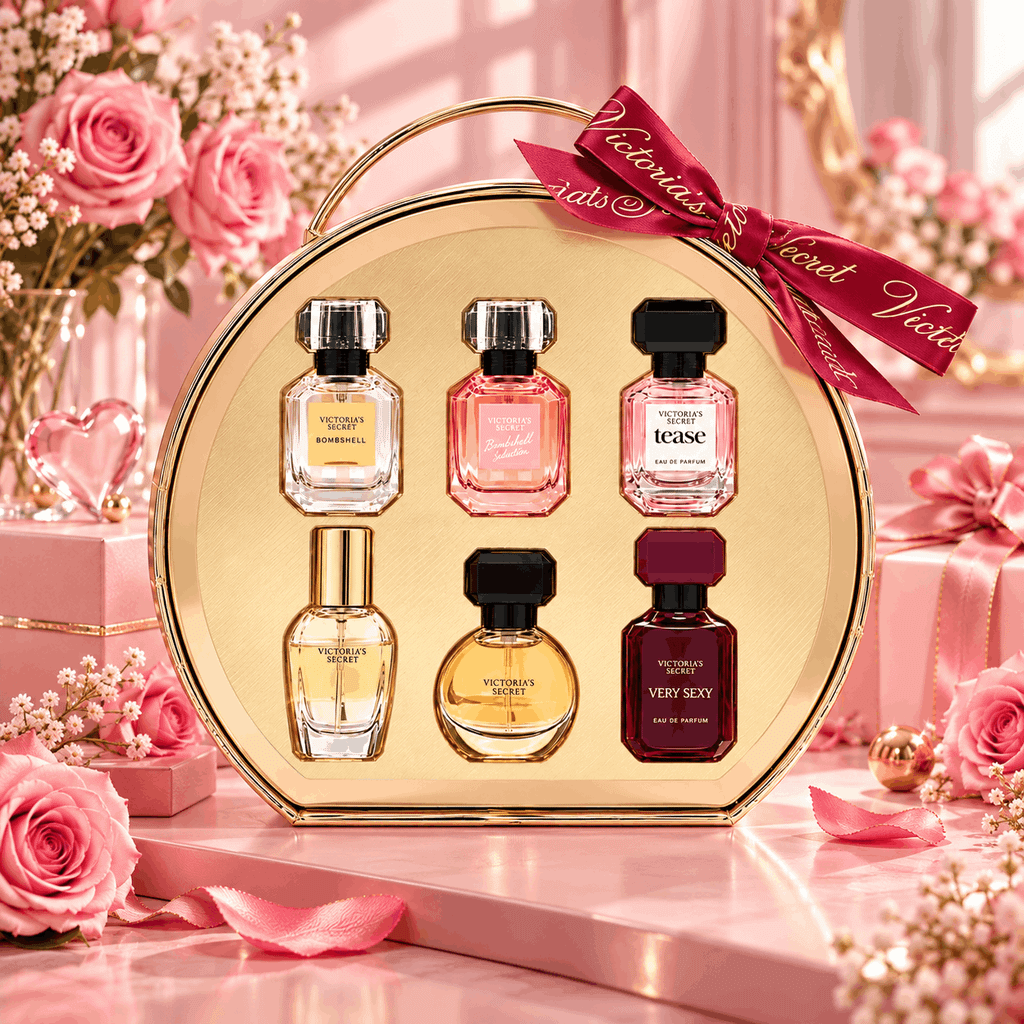 Set Quà 20/10 - Giftset Nước Hoa Victoria's Secret 6 Chai