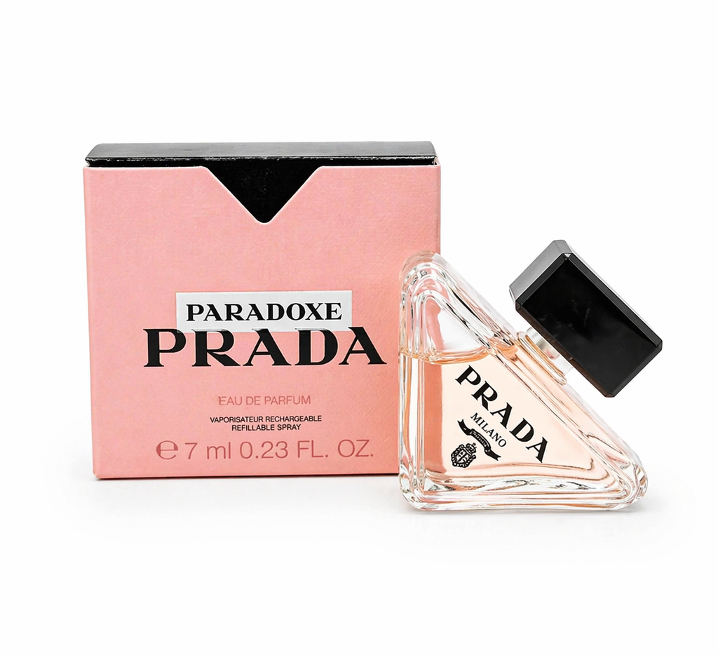 Giftset Prada Nước Hoa Paradoxe EDP 7ml + Son Prada Balm U001 Fullsize