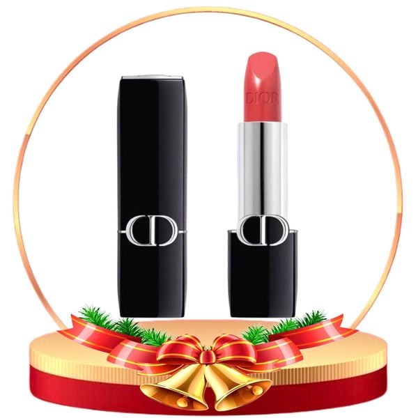 Quà Giáng Sinh Ấm Áp: Son Dior Rouge Satin 458 Paris