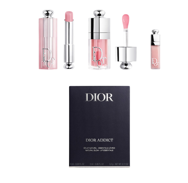 GiftSet Son Dưỡng Dior 001 – Lip Glow Oil + Lip Glow + Maxi Mini