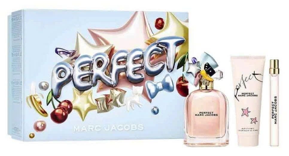 Gift Set Nước Hoa Marc Jacobs Perfect EDP ( 100ML + 10ML + 75ML )