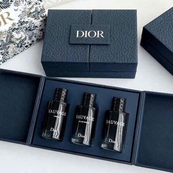 GiftSet Nước Hoa Dior Sauvage ( EDT EDP Parfum X 10ML )