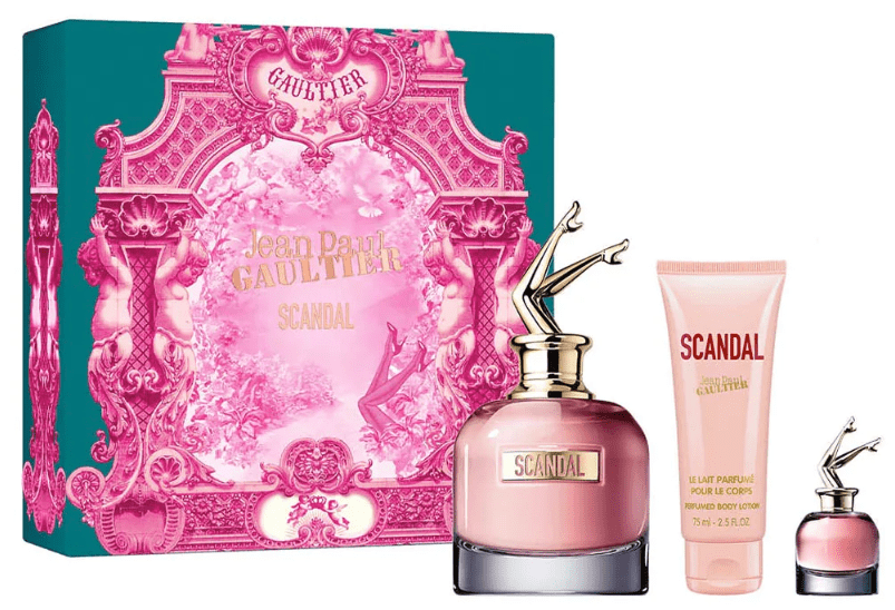 GiftSet Nước Hoa Jean Paul Gaultier Scandal EDP ( 80ML +  75ML + 6ML )