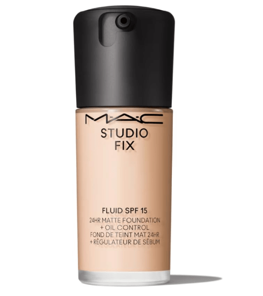 Kem Nền MAC Studio Fix 24H Matte + Oil Control SPF15 ( Mẫu Mới Có Vòi )