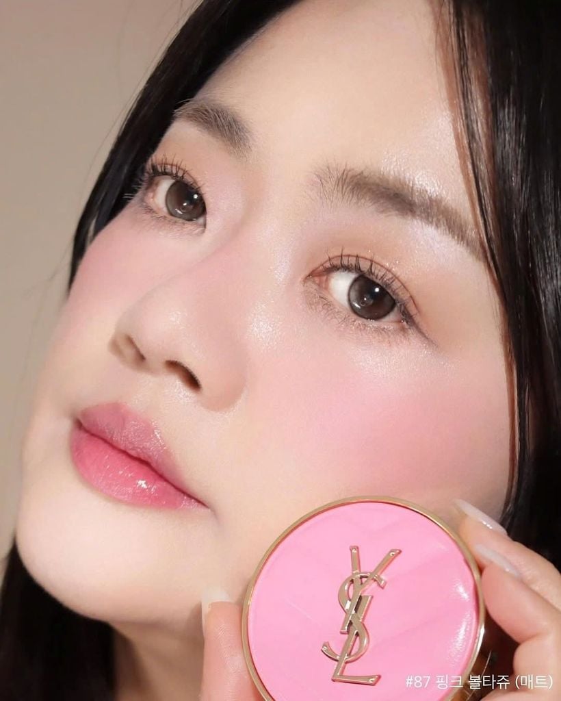Phấn Má Hồng YSL Make Me Blush 87 Pink Voltage