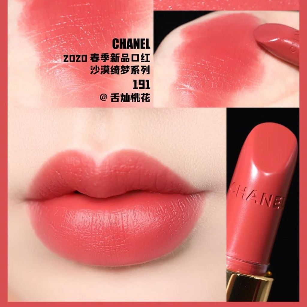 Son Chanel Rouge Allure Màu 191 Rouge Brulant