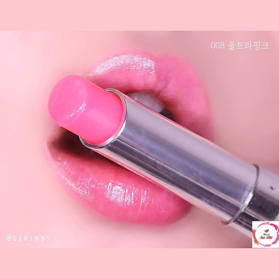 Son Dưỡng Dior Addict Lip Glow Màu 008 Ultra Pink