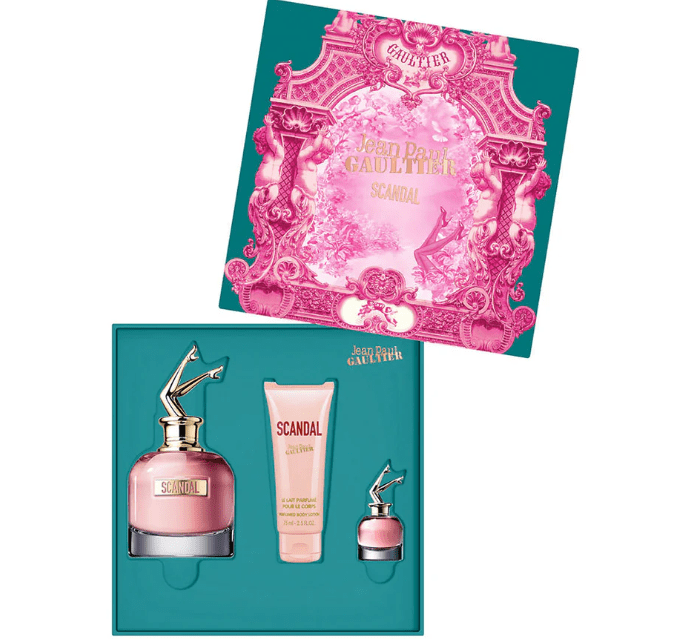 GiftSet Nước Hoa Jean Paul Gaultier Scandal EDP ( 80ML +  75ML + 6ML )