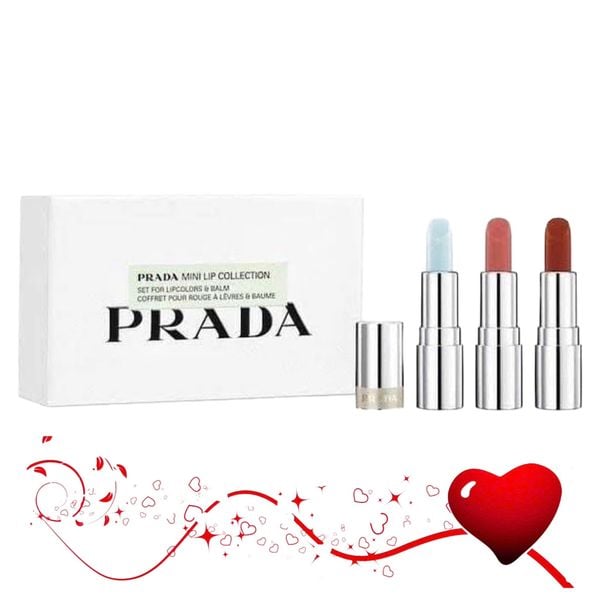 Quà 8/3 Ngọt Ngào : Set Son Prada Limited Edition