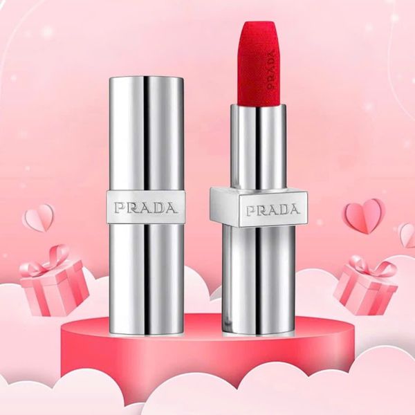 Quà 14/2 Tặng Bạn Gái - Son Prada Matte R127 Carminio