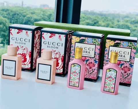 Bộ Quà Tặng Cho Nữ - Set Gucci Bloom & Flora 4 Chai