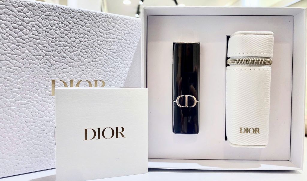 Set Quà Tặng Cao Cấp Dior Rouge Son Dior 720 Satin + Box Đựng Son