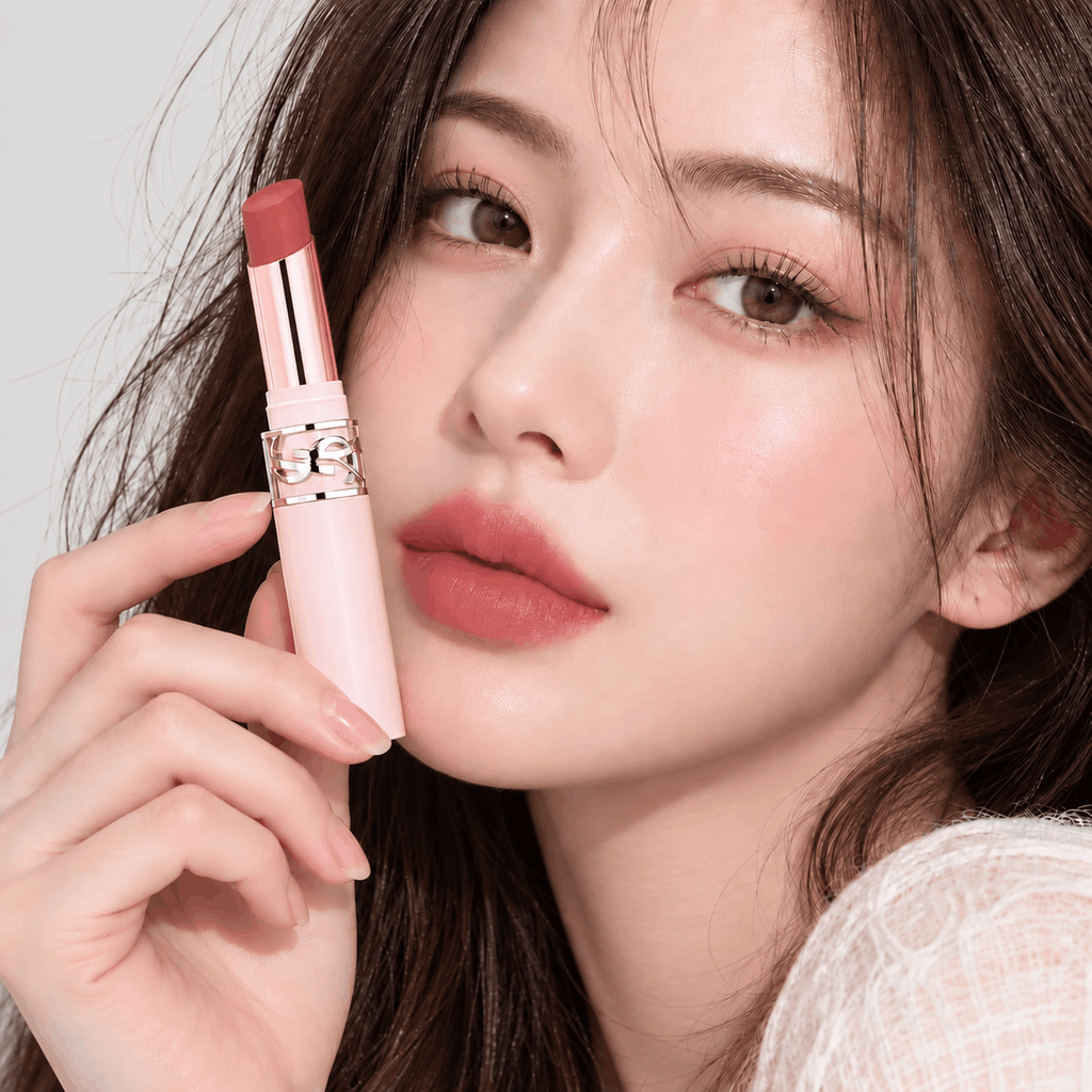 Son YSL Lovenude Lip Blusher 05 Apple Sin - 2in1