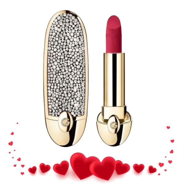 Quà Tặng 20/10 - Son Guerlain Rouge Velvet 772 Le Rose Bourbon
