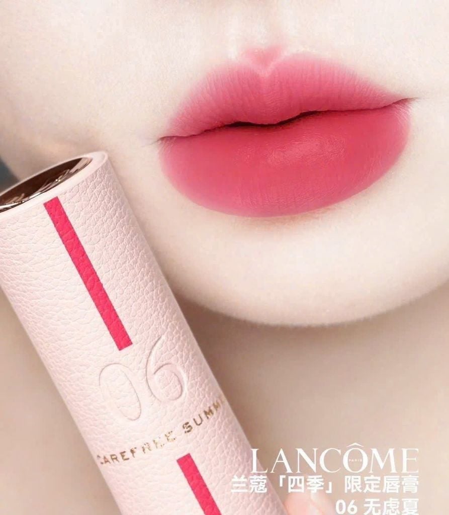 Son Lancome Drama Matte 06 Carefree Summer - Phiên Bản Giới Hạn 2025