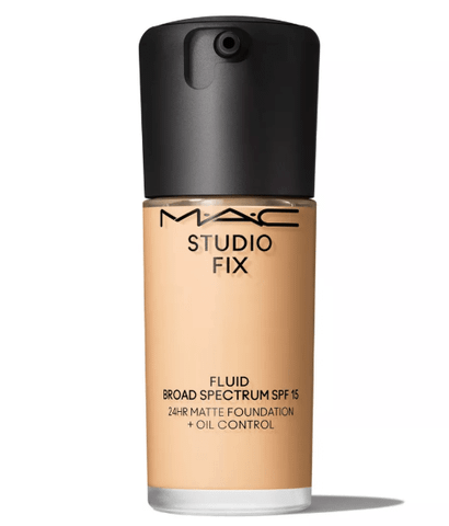 Kem Nền MAC NC15 Studio Fix Fluid SPF15 Dành Cho Da Sáng