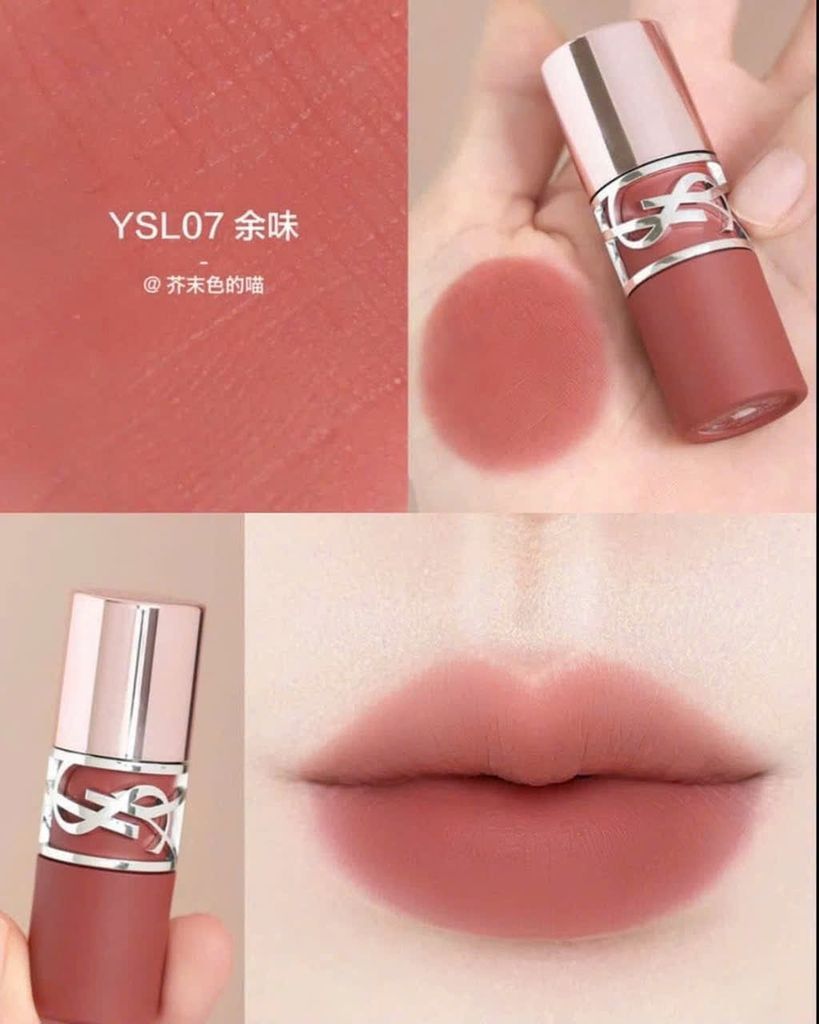 Son Kem YSL Lovenude Lip Stain 07 Illicit Nude