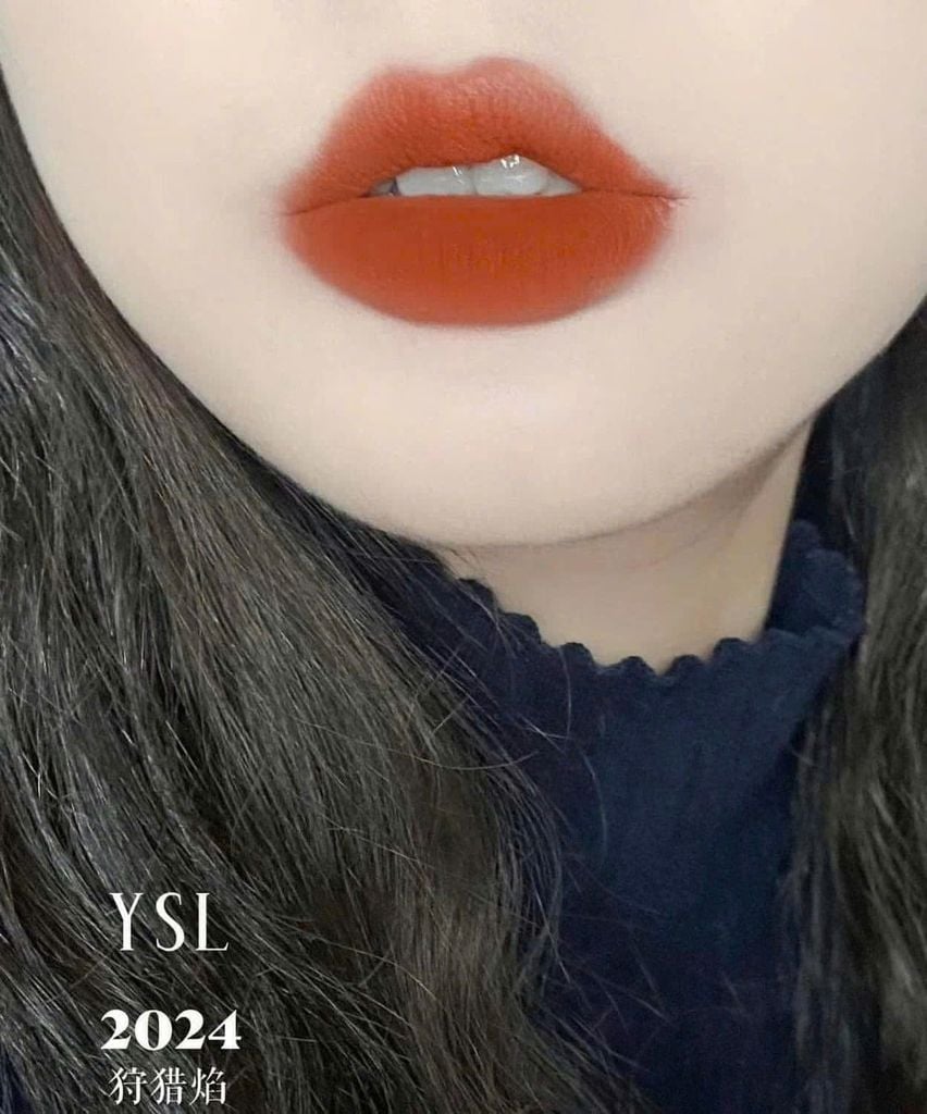 Son YSL The Slim 2024 Fiery Vermillion - Limited Vỏ Đỏ