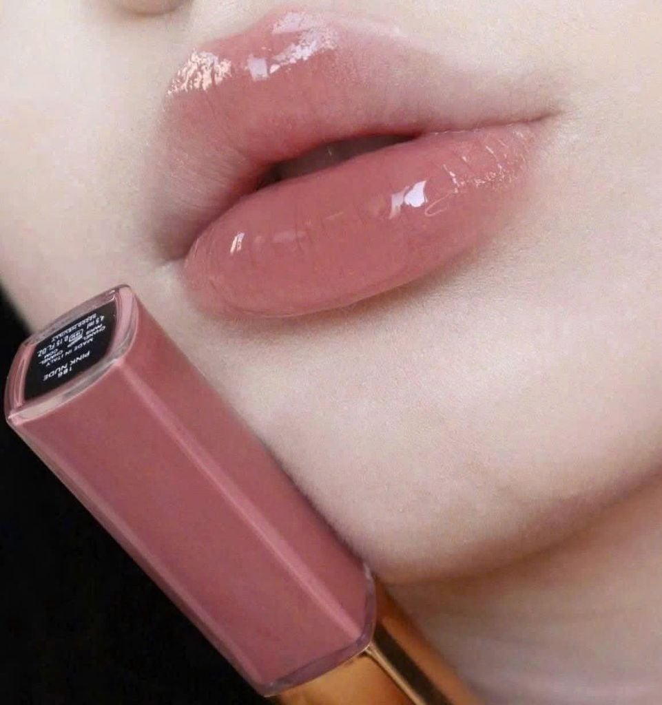 Son Kem 2 Đầu Chanel Le Rouge Duo Ultra Tenue 186 Pink Nude