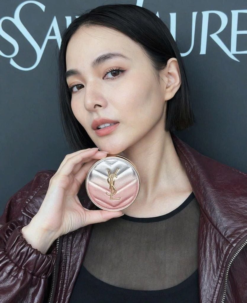 Cushion YSL Glow Pact High Cover Mesh Foudation - Limited Edition ( Vỏ Kim Tuyến)