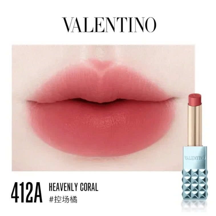 Son Valentino Spike Matte 412A Heavenly Coral ( Bản Limited )