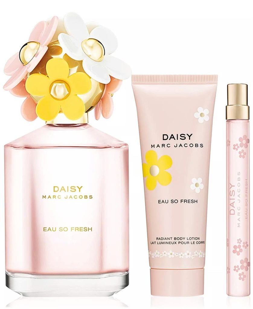 Giftset Nước Hoa Marc Jacobs Daisy Eau So Fresh ( 125ML +10ML + 75ML)