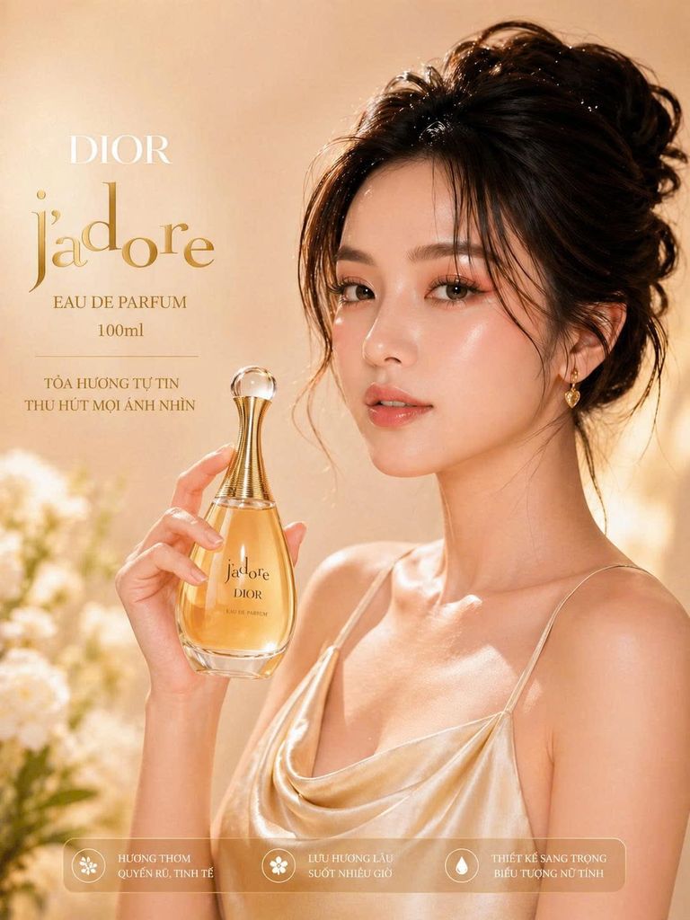 Nước Hoa Dior J'adore Intense Parfum 100ML - Nồng Nàn Và Đẳng Cấp