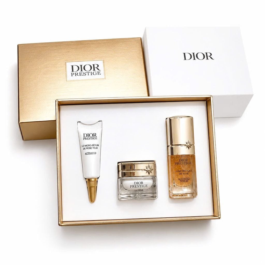 Giftset Dior Prestige Skincare Travel Set 3 món