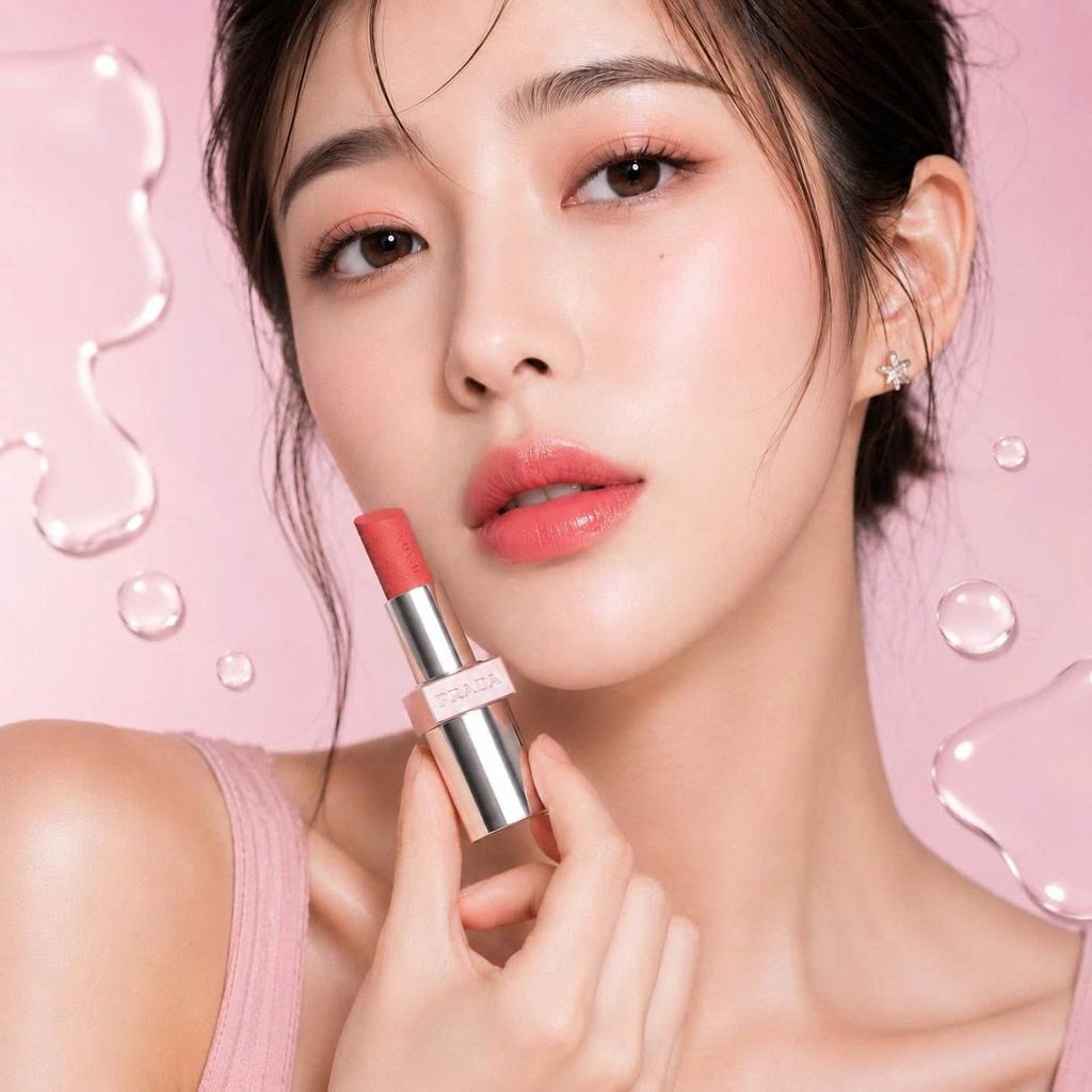 Son Dưỡng Prada Light Glowing Balm U018 Pink
