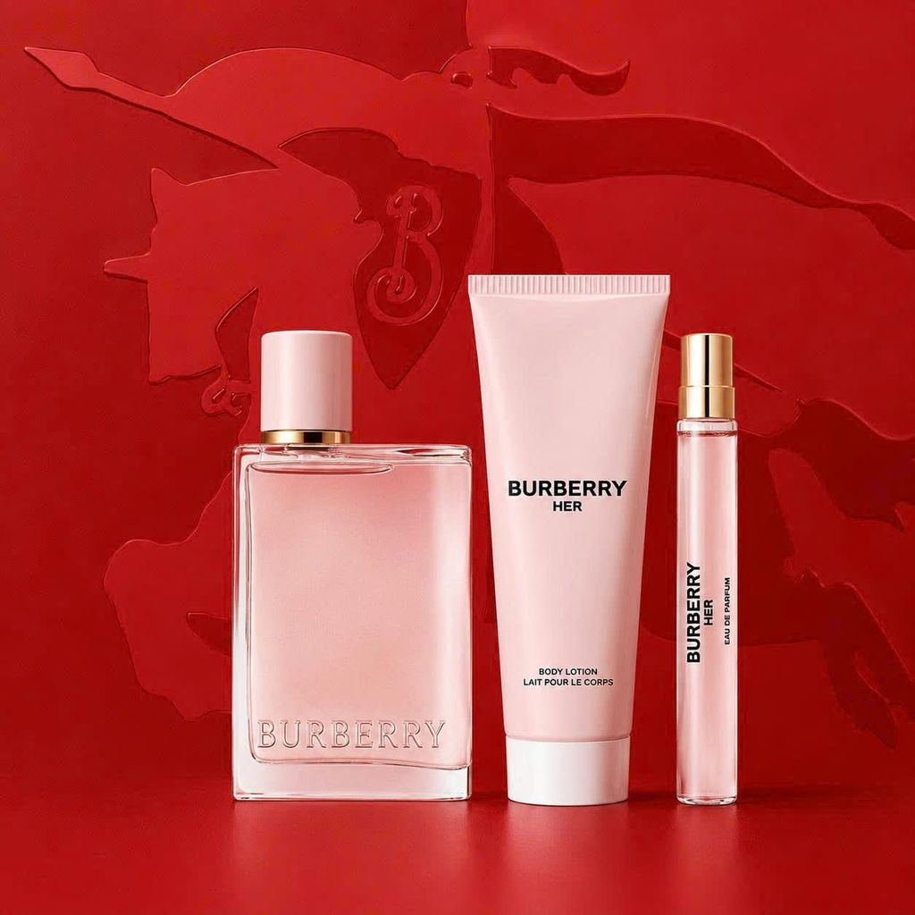 Giftset Nước Hoa Burberry Her EDP ( 100ML + 75ML + 10ML )