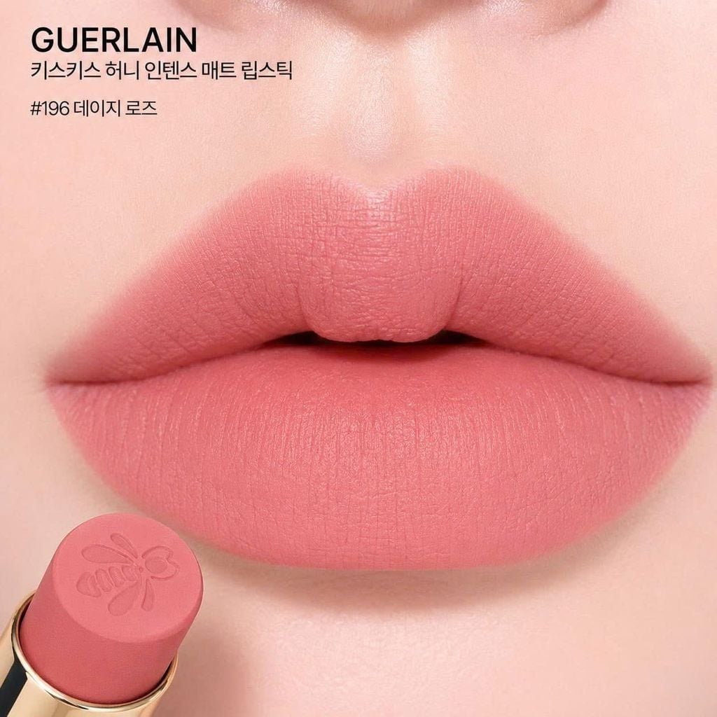 Son Guerlain KissKiss Infused Intense 196 Daisy Rose