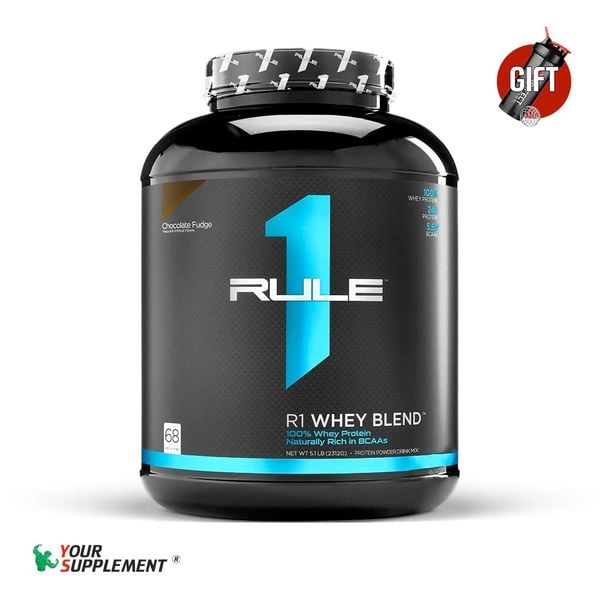 Sữa Tăng Cơ WHEY BLEND Rule 1 - 5lbs (68 Servings)