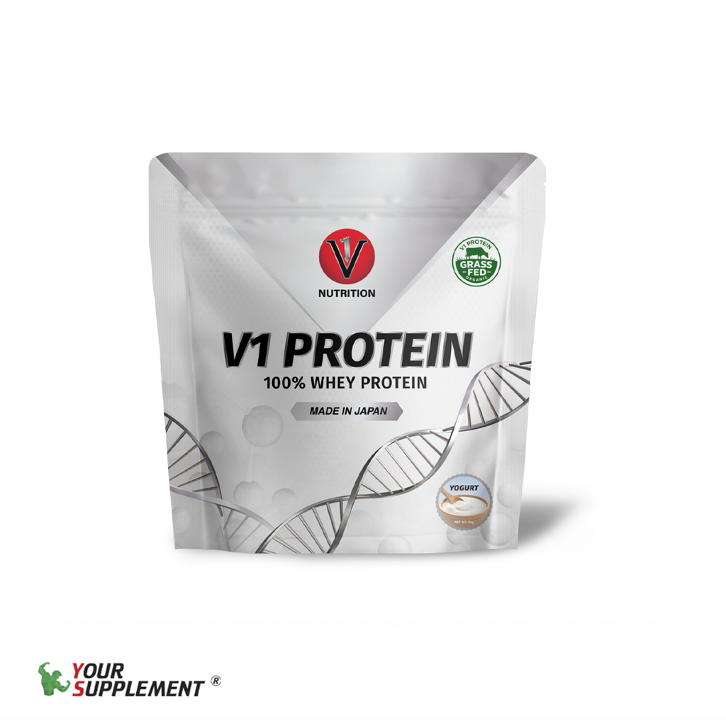 [ TẶNG PHỤ KIỆN + SHAKER ] V1 GRASS FED WHEY PROTEIN - 3kg (100 servings)