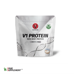 [ TẶNG PHỤ KIỆN + SHAKER ] V1 GRASS FED WHEY PROTEIN - 3kg (100 servings)