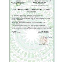 Thực phẩm bảo vệ sức khỏe Zn ZINC LIPOSOMAL
