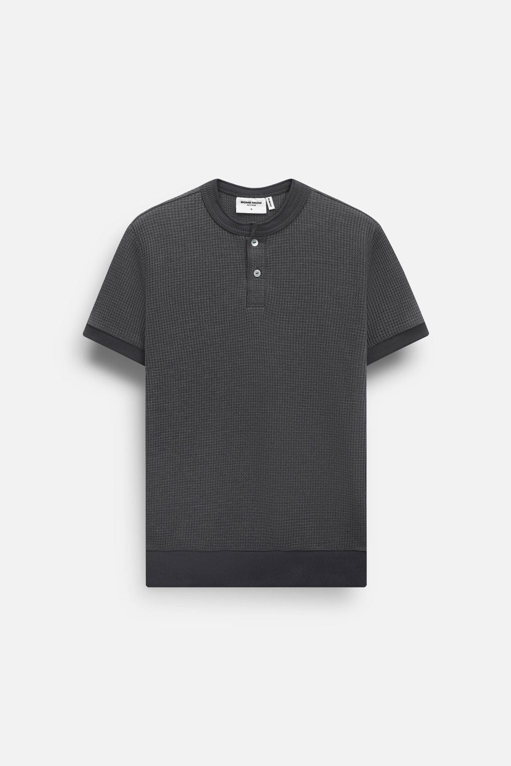  Áo Thun Slimfit Henley Tổ Ong 