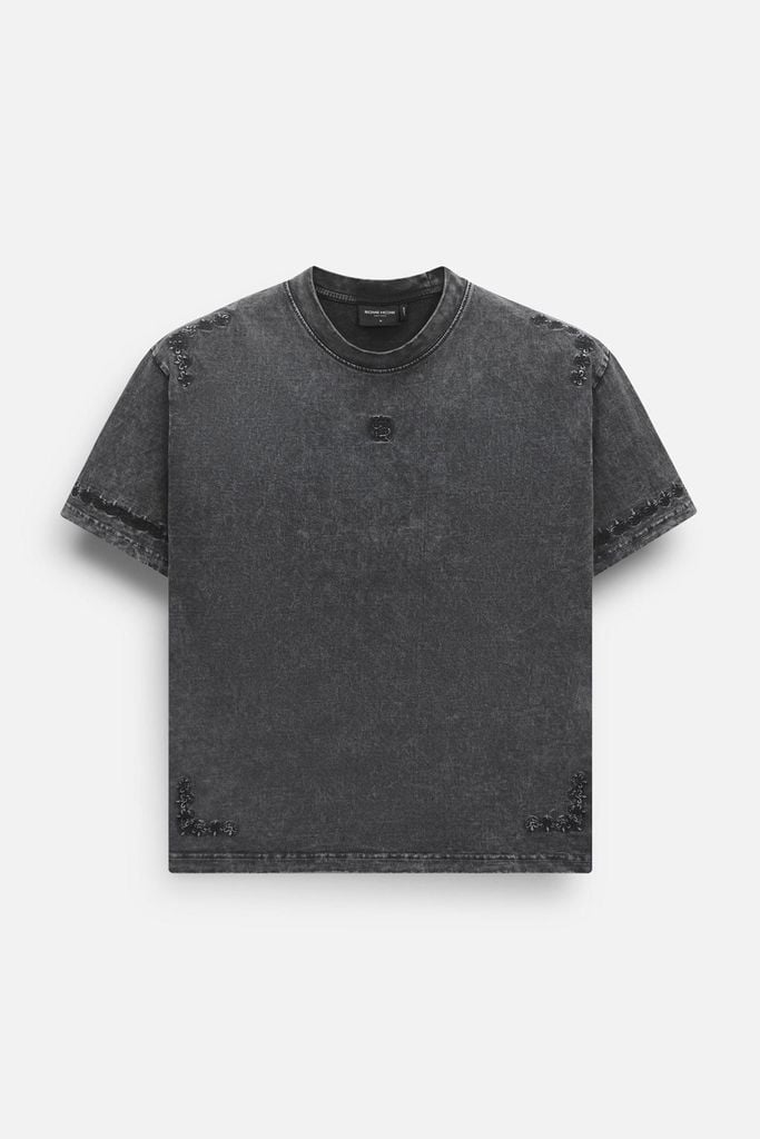  Áo Thun Boxy Urban Fade Metal 