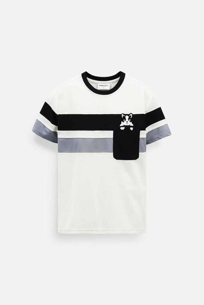  Áo Thun Regular Thêu Bully Merle 