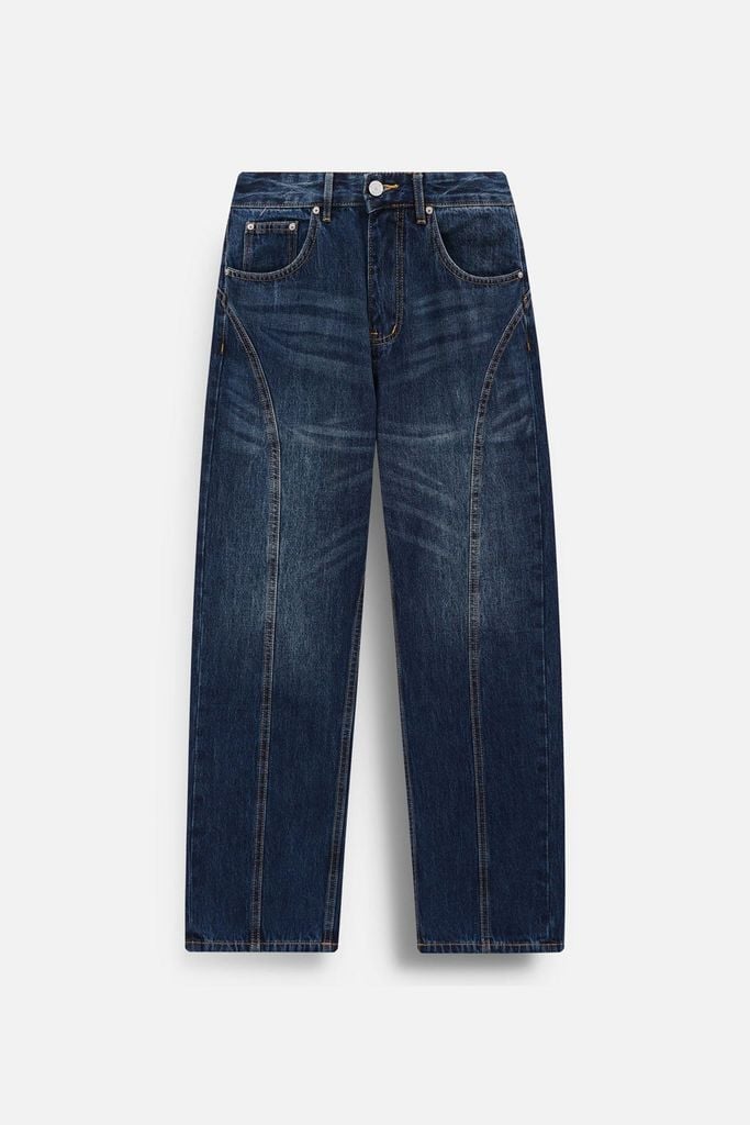  Quần Jeans Straight Curvel 