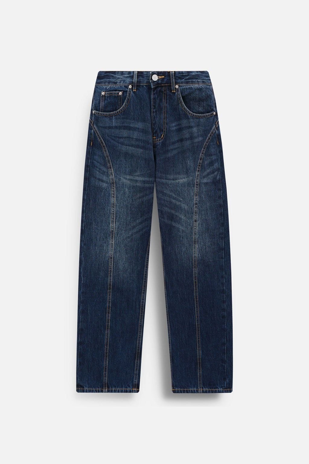 Quần Jeans Straight Curvel