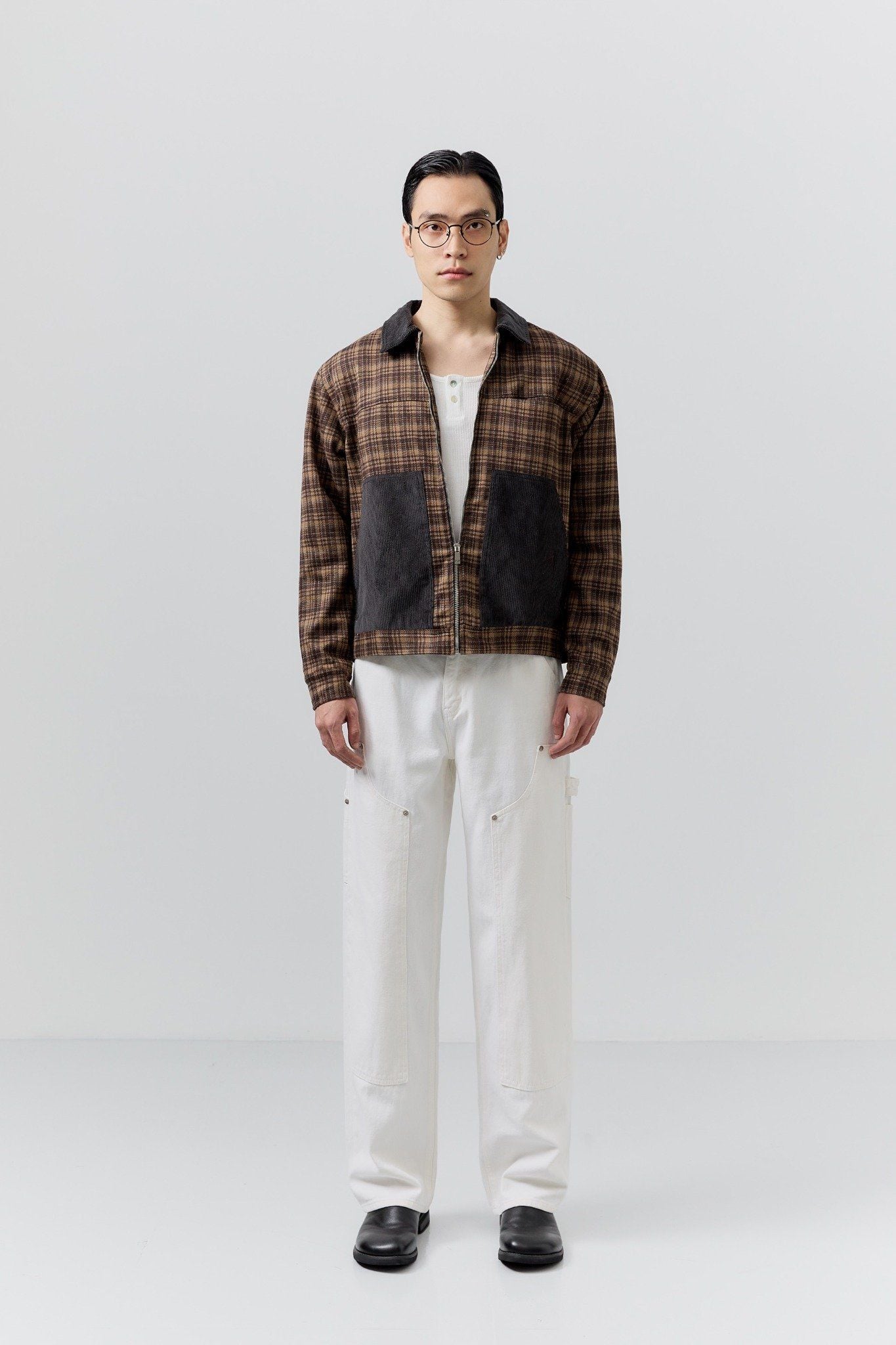  Áo Khoác Slimfit The Brown Check 