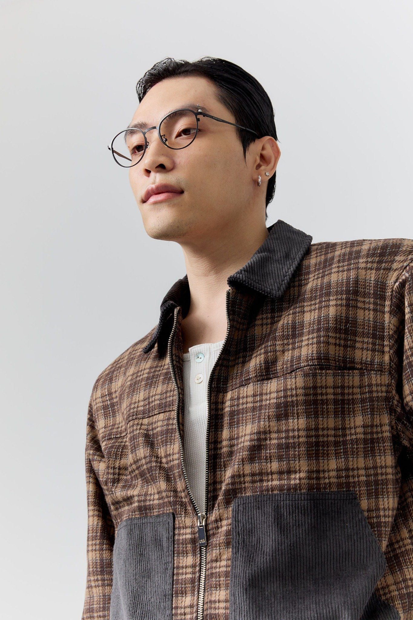 Áo Khoác Slimfit The Brown Check