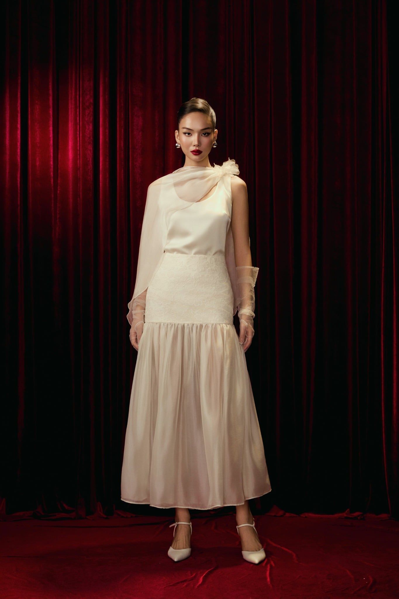 Áo Seraphina One-Shoulder