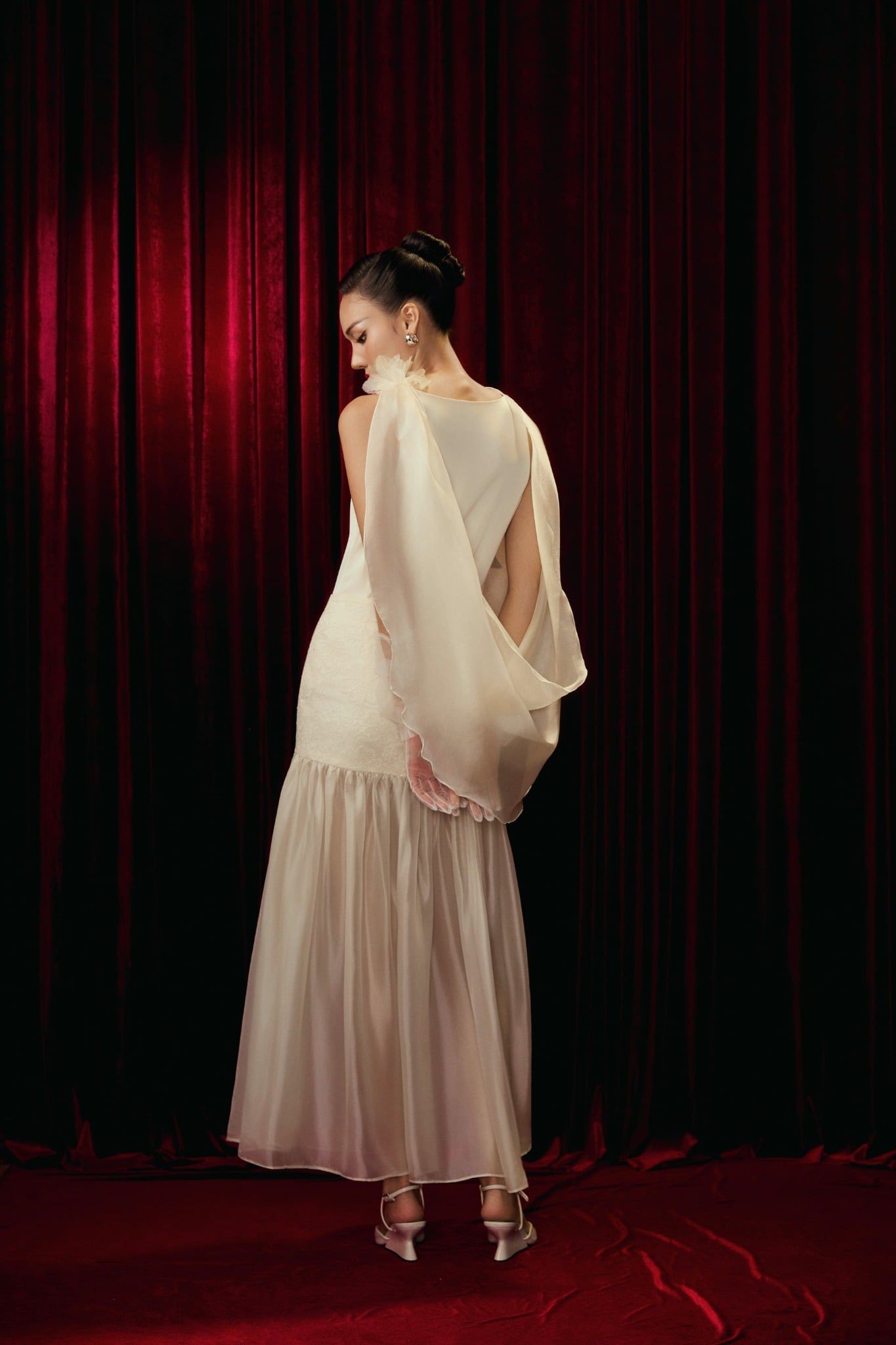 Áo Seraphina One-Shoulder