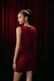 Đầm Ngắn Muse Draped Ruched Mini