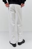 Quần Jean Straight Wedding Black White