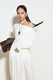 Áo Thun Ôm Tay Dài Trễ Vai Lyra Top