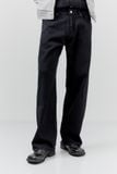 Quần Jean Straight Wedding Black White