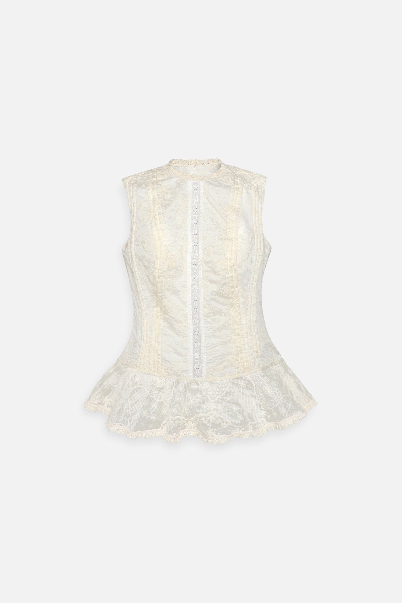Set Áo Và Quần Dài Ethereal Lace Ensemble