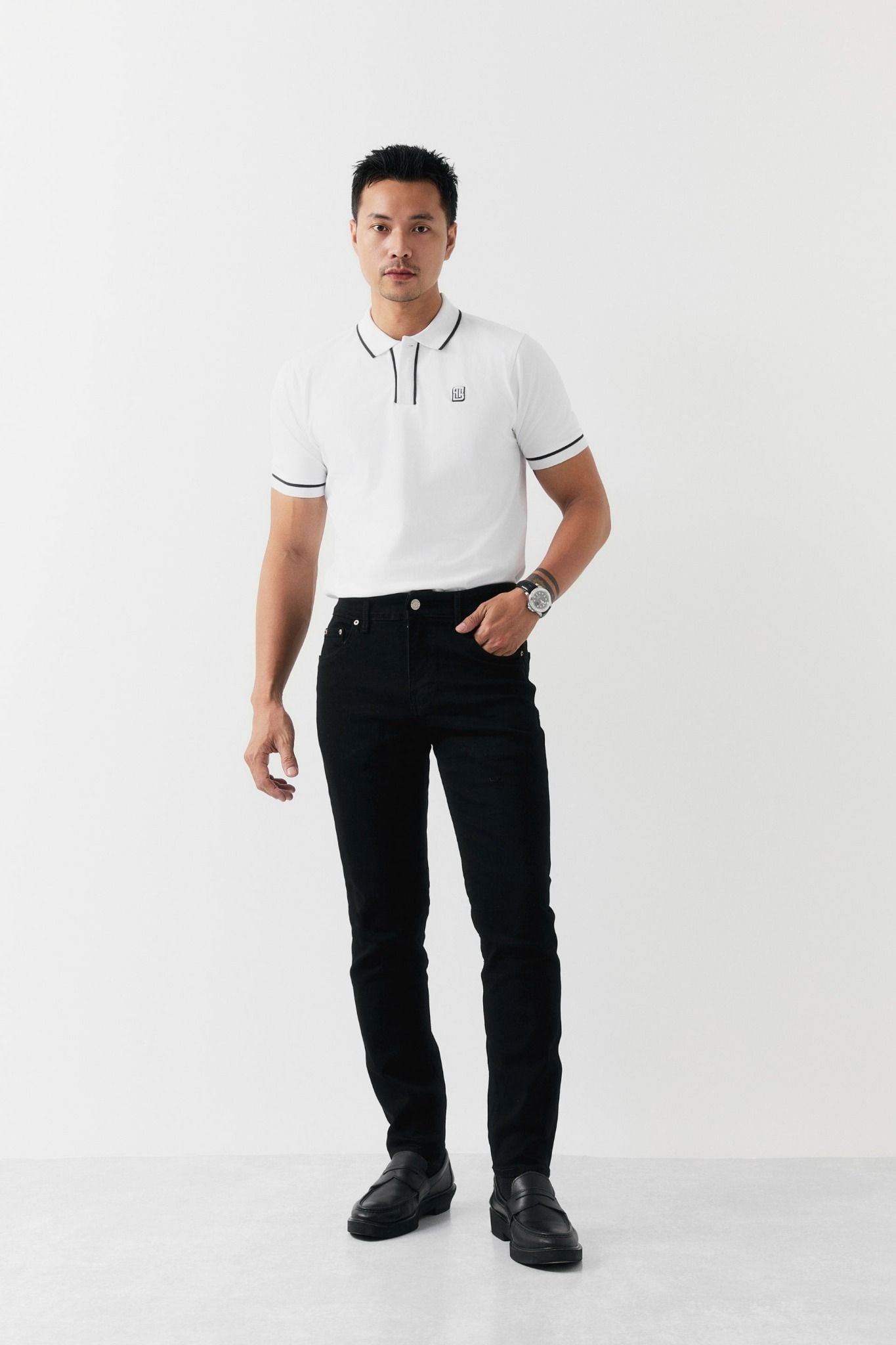 Quần Jean Rayon Slim The Black